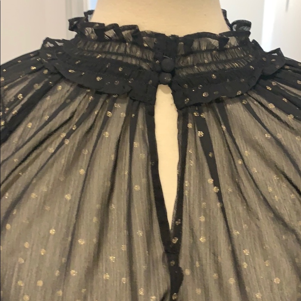 *NWT* Sheer Top- LOFT - Picture 4 of 6